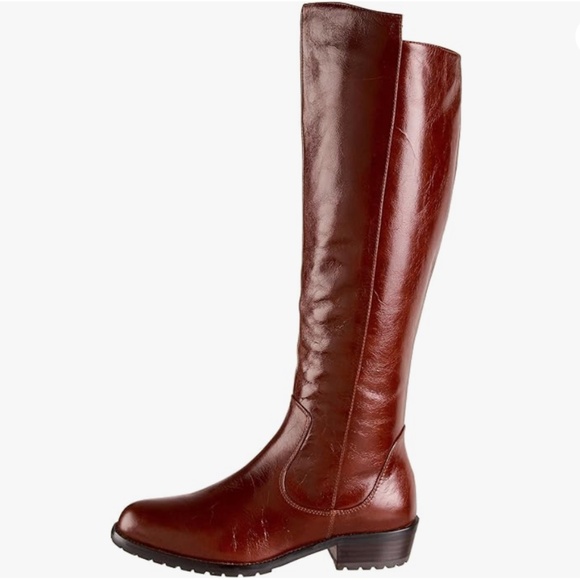 Miz Mooz | Shoes | New Miz Mooz Conelia Brown Leather Tall Knee High ...